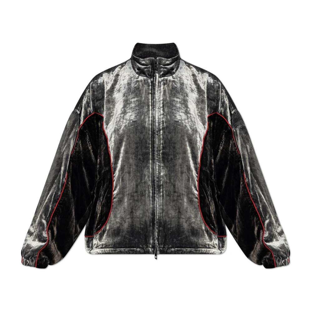 Diesel Donna Grigio Giacche, Xs, New,