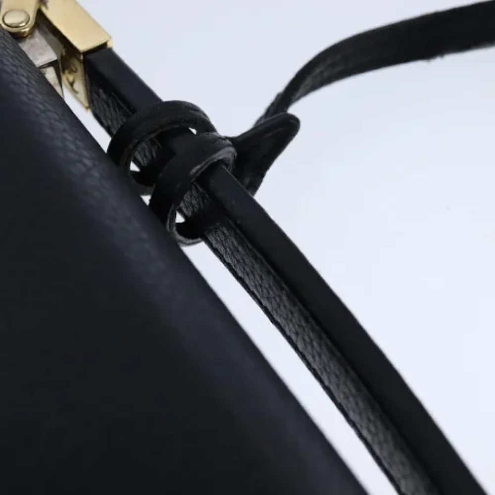 Balenciaga Vintage Pre-owned Leather handbags Black Dames