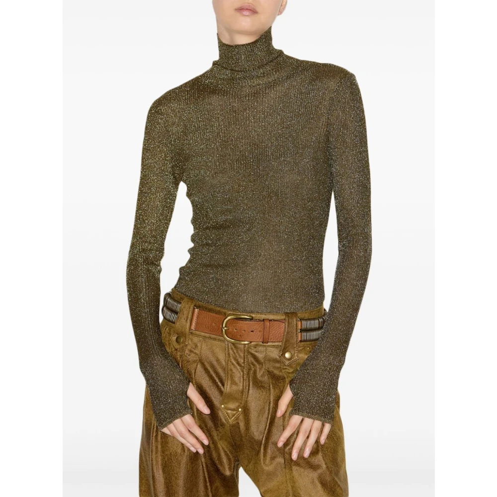 Isabel marant Groene Sweatshirt Aw24 Damesmode Green Dames