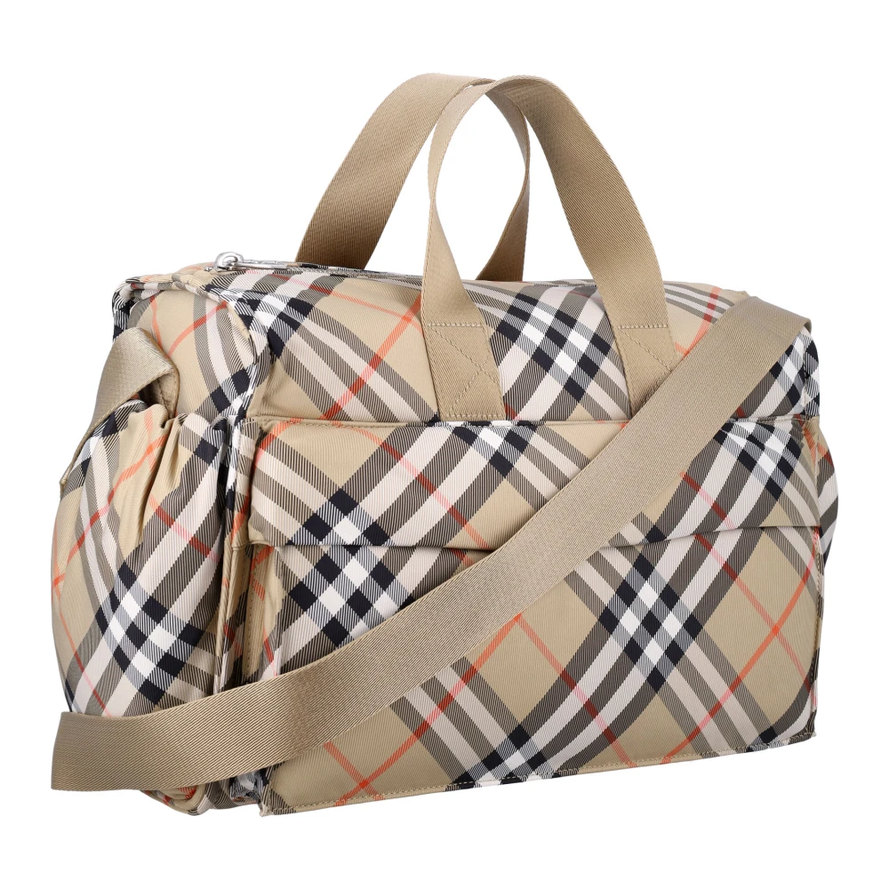 Burberry Check Baby Changing Bag Beige Dames