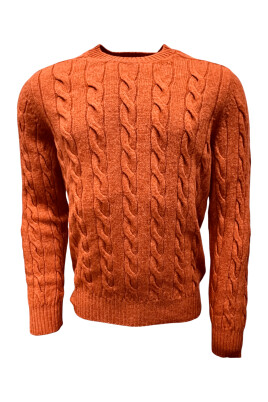 orange-cable-knit-sweater