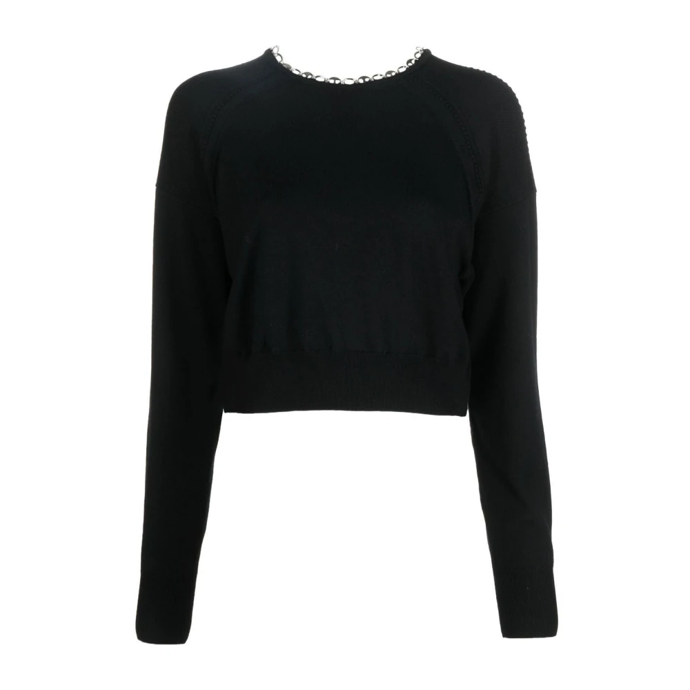 Paco Rabanne Sweatshirts Black Dames