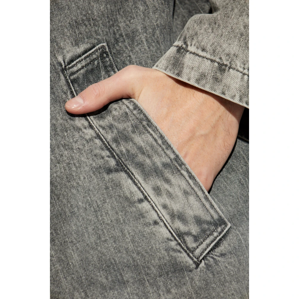 Diesel Gevoerde jas D-Jack-S1 Gray Heren