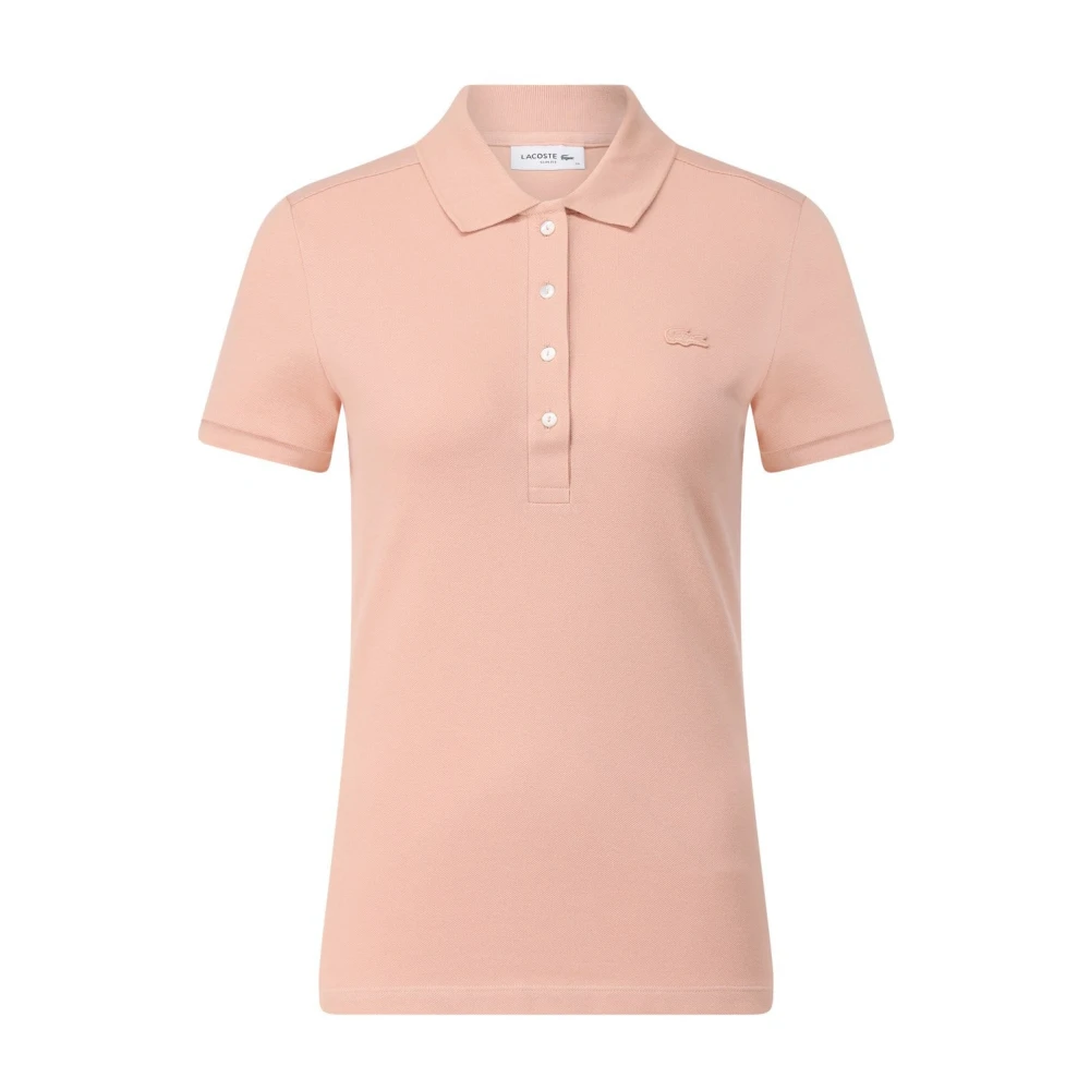 Lacoste Klassieke Logo Polo Shirt Orange Dames