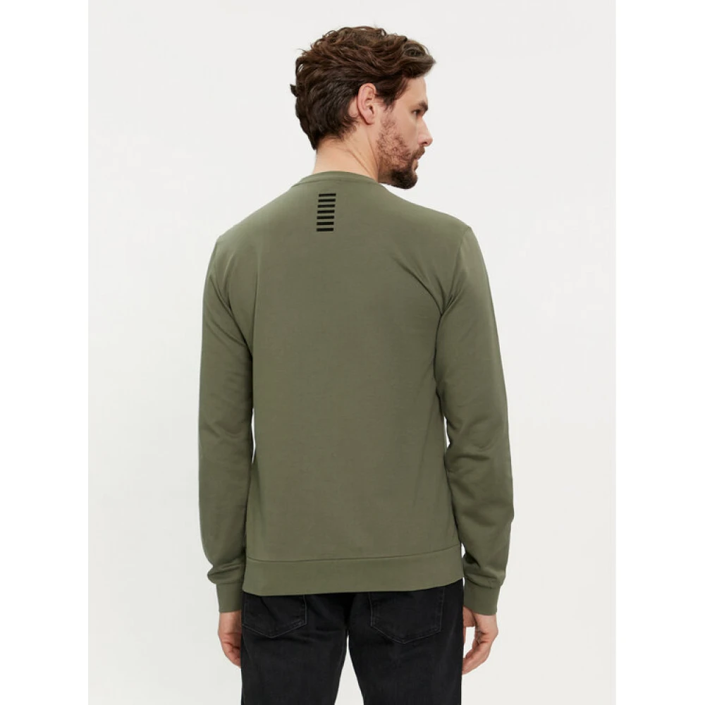 Emporio Armani Core Identity Sweater Groen Green Heren