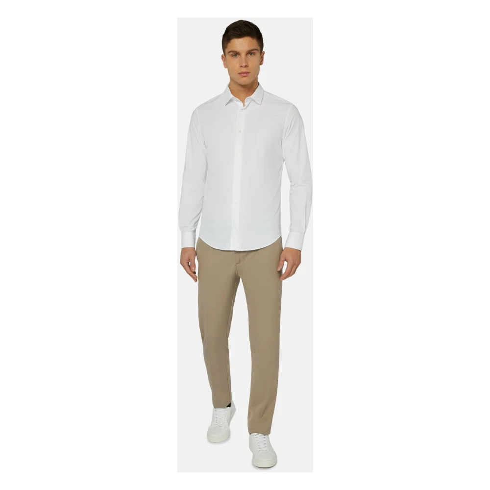 Boggi Milano Performance Nylon B Tech Broek Blue Heren