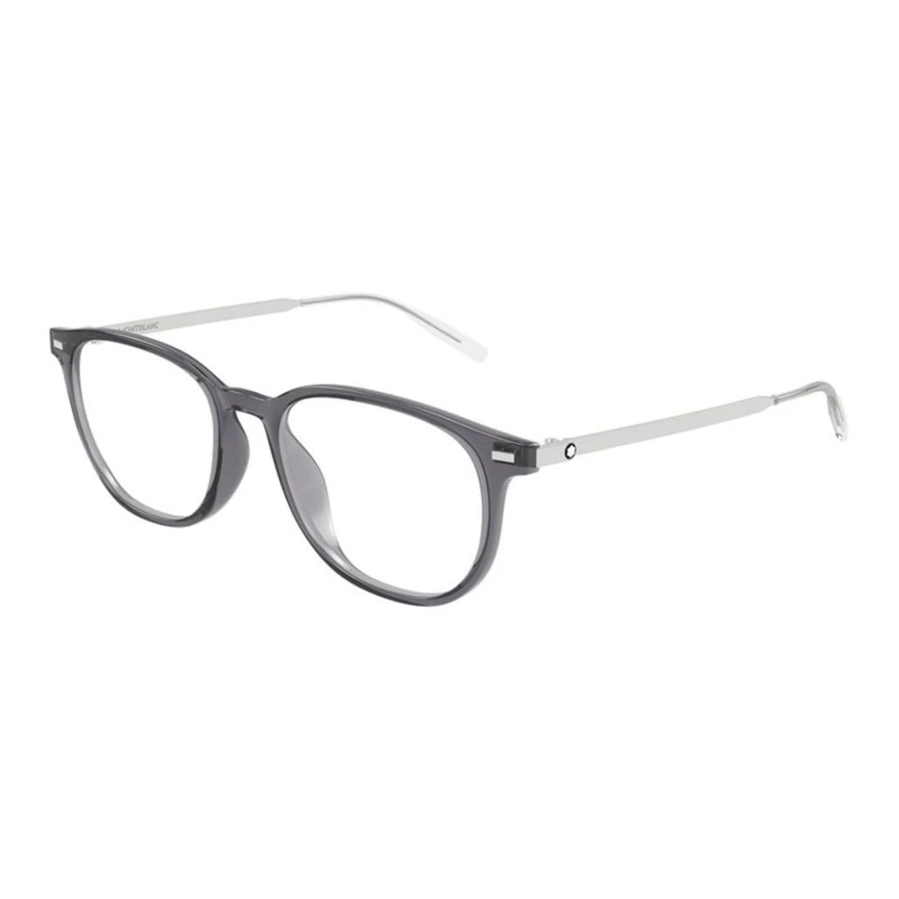 Montblanc Men's Gray Optical Frame - Glasses - 53 Mm - Accessories