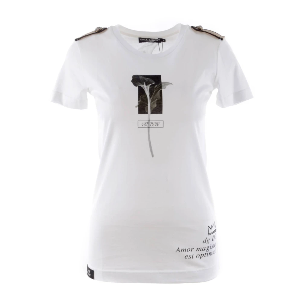 Dolce & Gabbana Donna Bianco - Lily Magliette Maniche Corte - Tops - 2XS