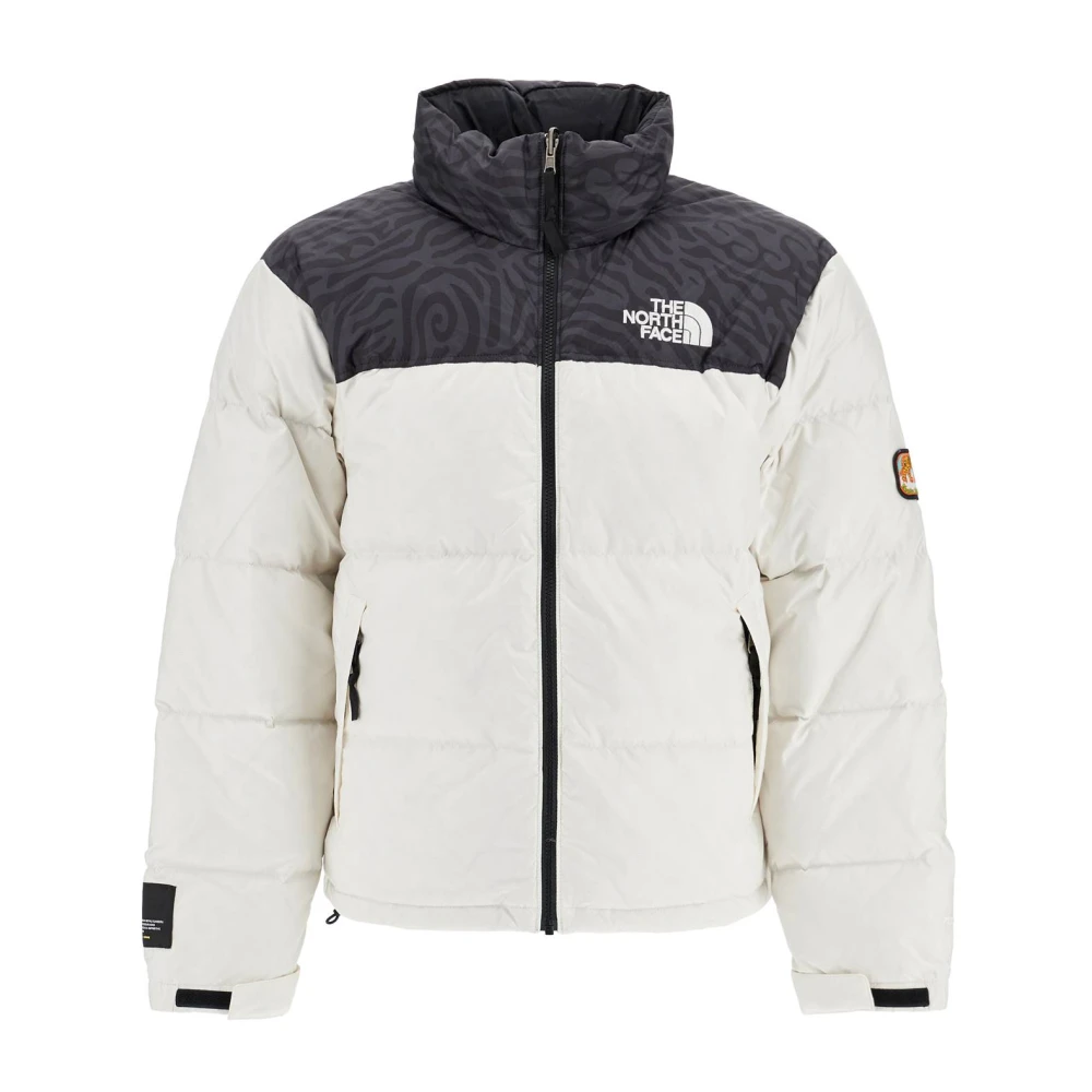 The North Face Retro Nuptse Ripstop Gewatteerde Jas White Heren