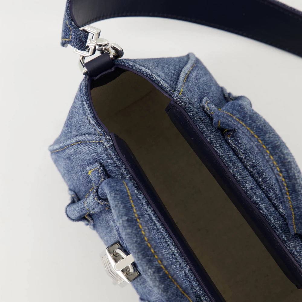 Givenchy Antigona Toy Lock Tas Blue Dames