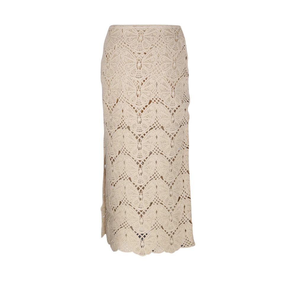 By Malene Birger Grijze Cantala Rok By Herenne Birger Gray Dames
