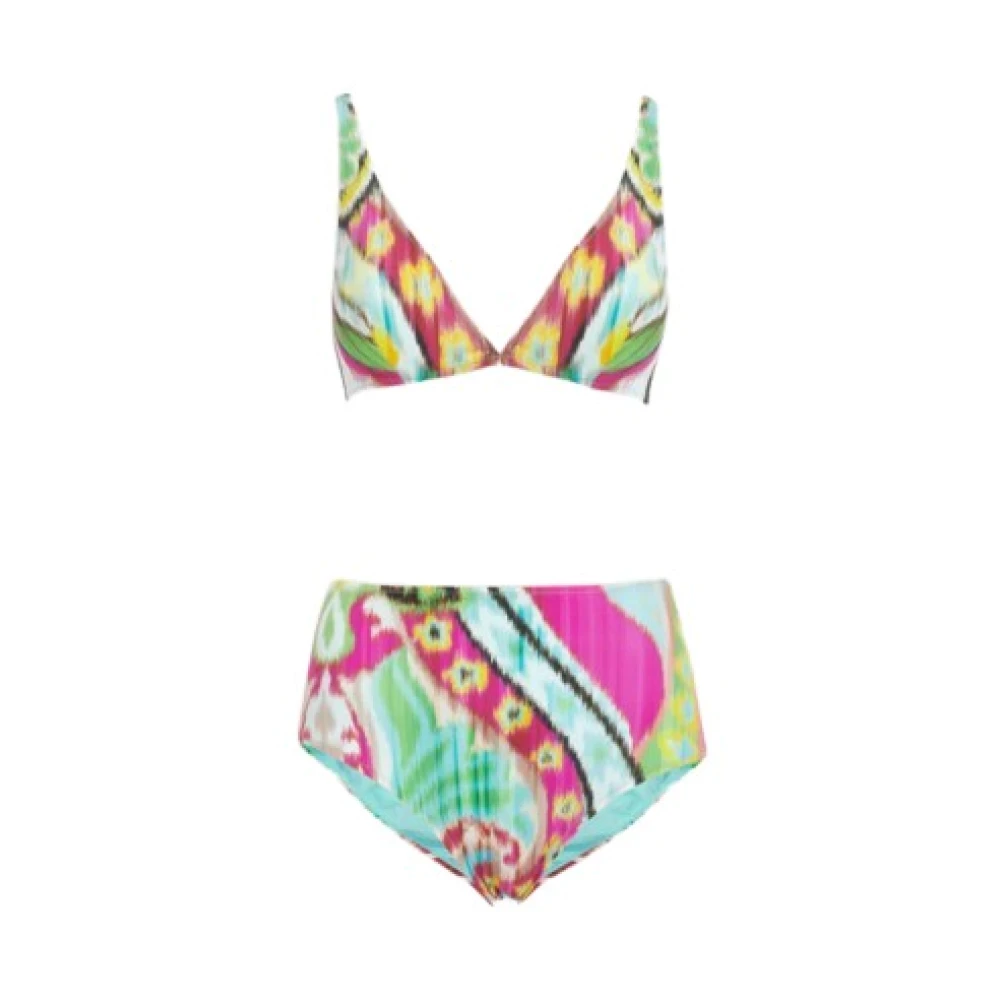 ETRO Geometrische Ikat Bikini Set Multicolor Dames