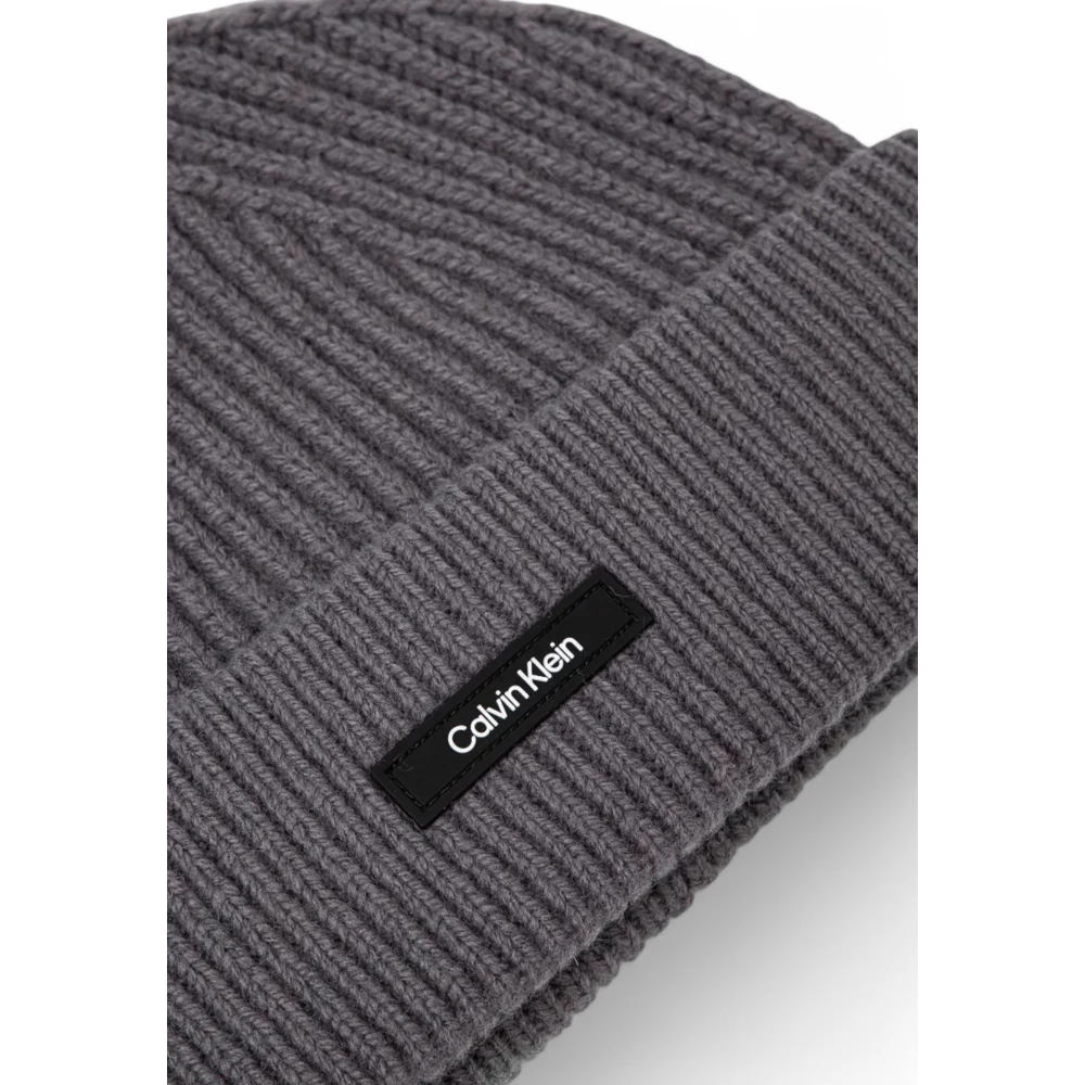 Calvin Klein Kasjmierblend pet voor mannen Gray Heren