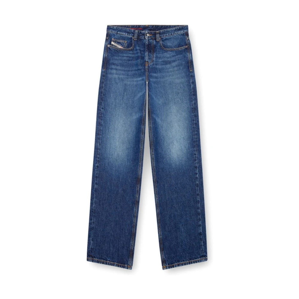 Diesel Men's Blue Loose Fit Jeans, W36 L32, 2001 D-Macro Trouser
