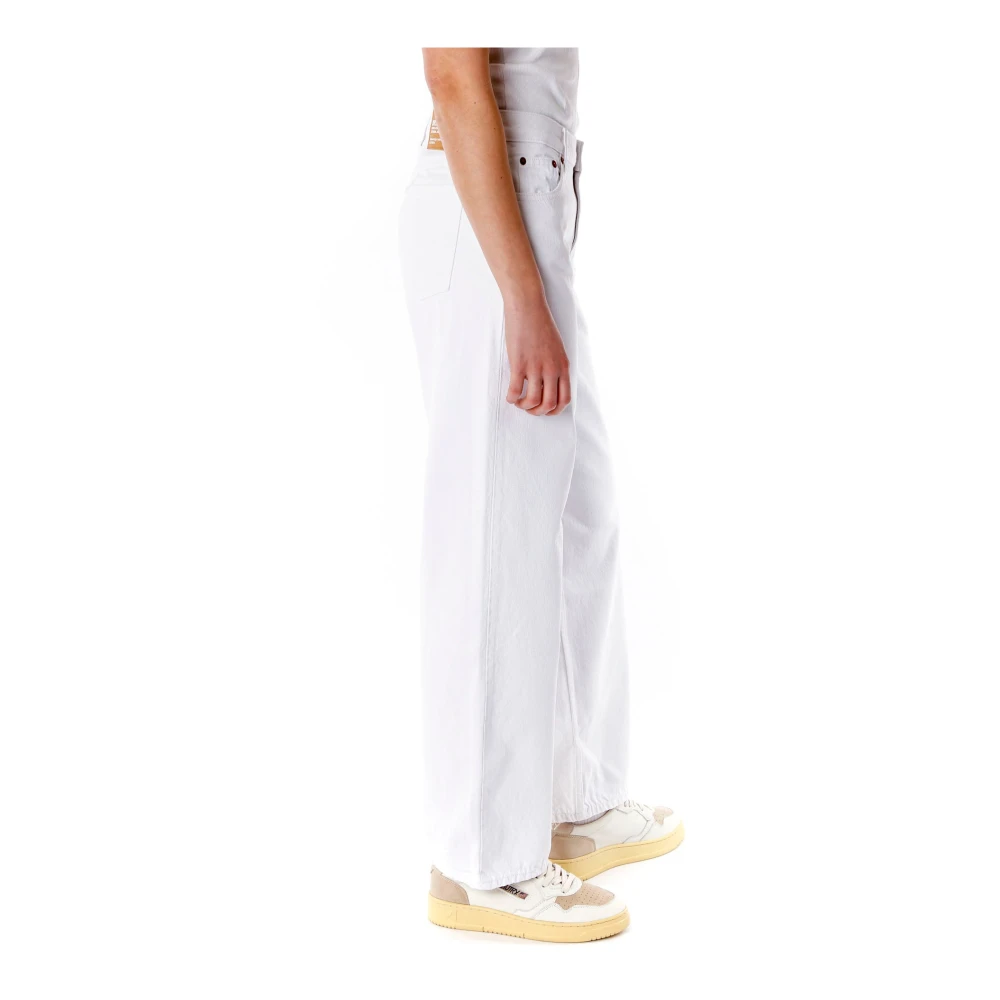 Dr. Denim Casual Lage Taille Jeans White Dames