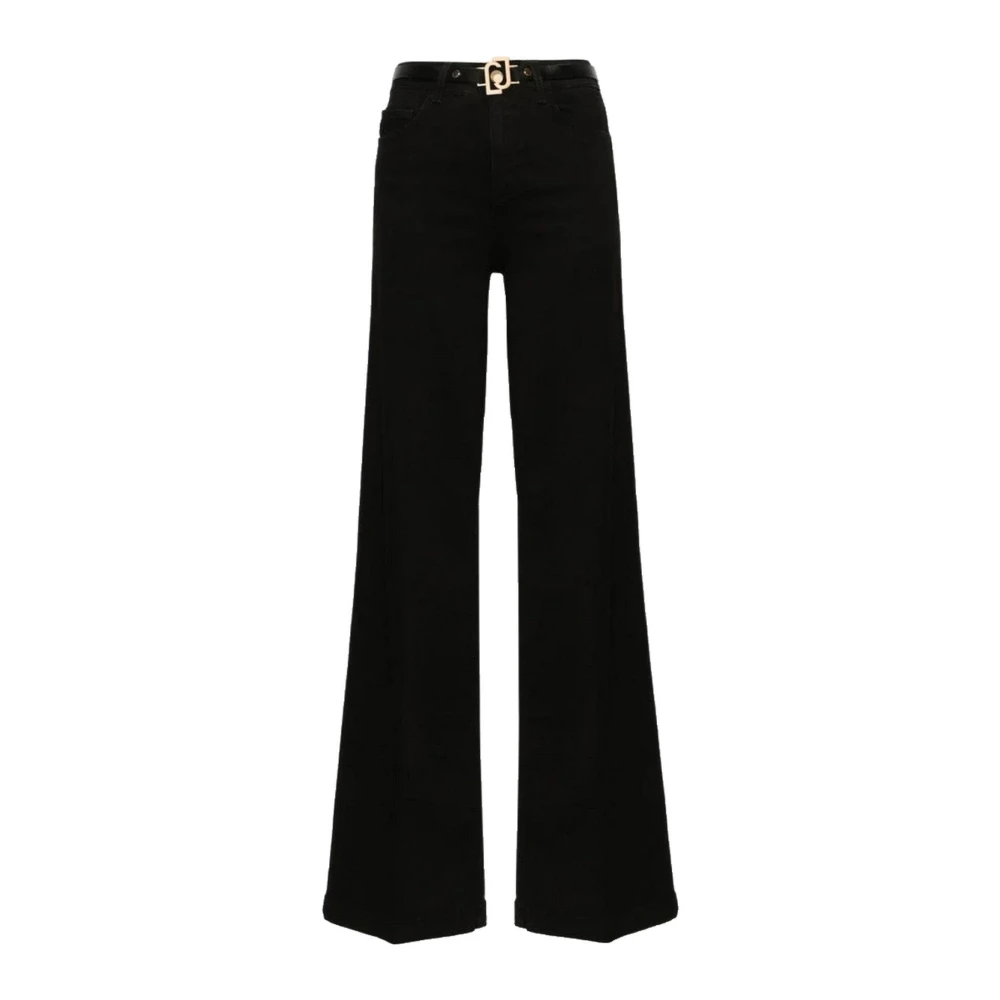 Liu Jo Stretch katoen jeans Black Dames
