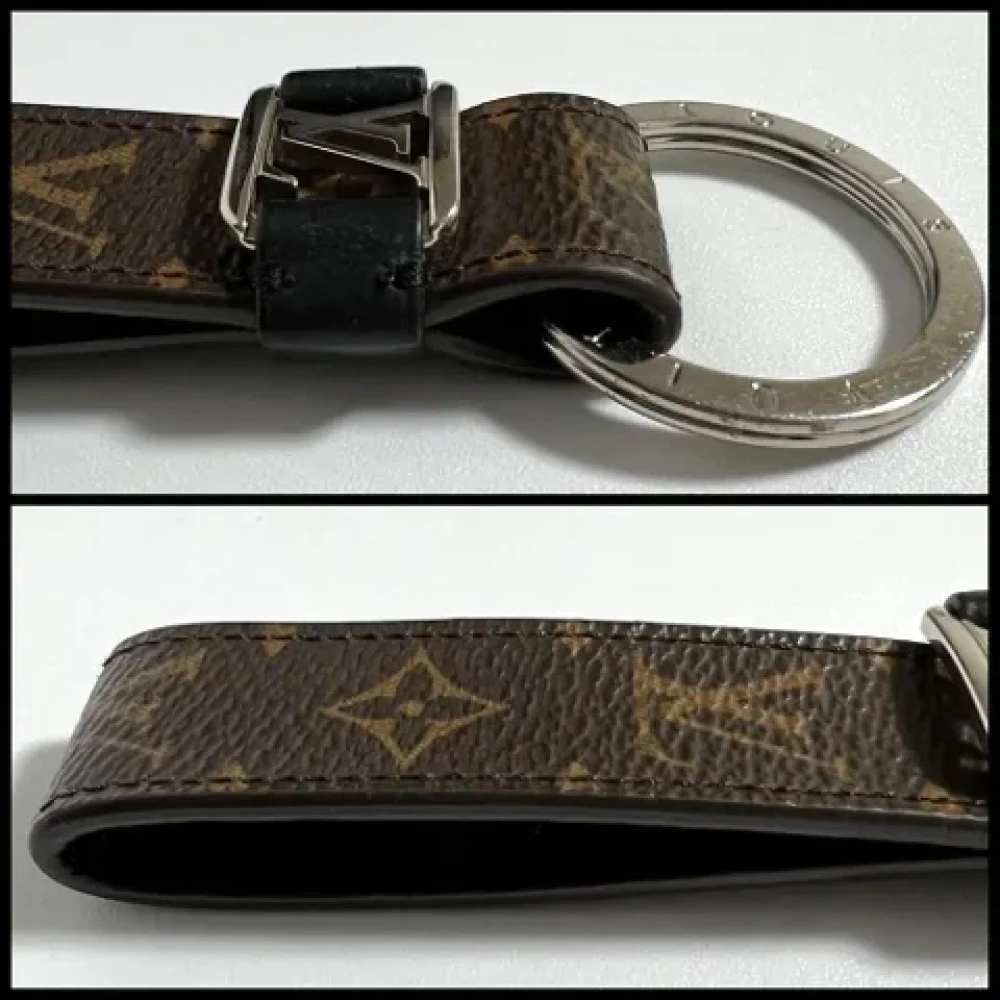 Louis Vuitton Vintage Pre-owned Leather key-holders Brown Dames