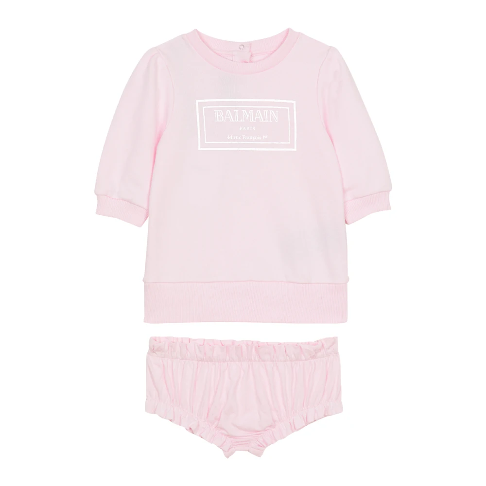 Balmain 2-delat set Pink, Unisex