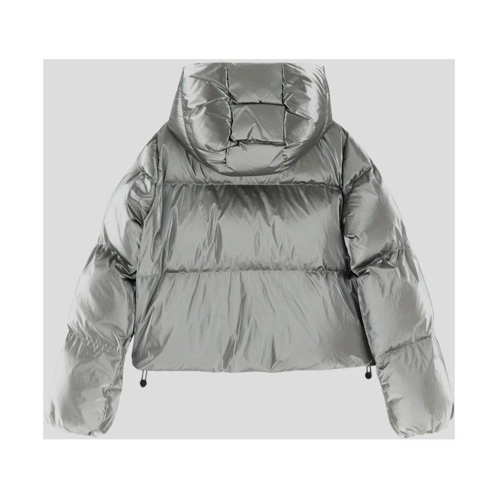 Elisabetta Franchi Donsjack voor dames Gray Dames