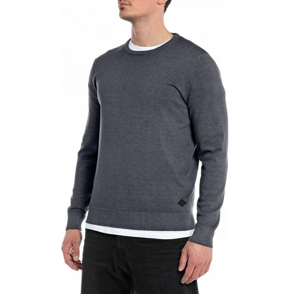 Knitwear > Round-neck Knitwear - - Replay - Modalova