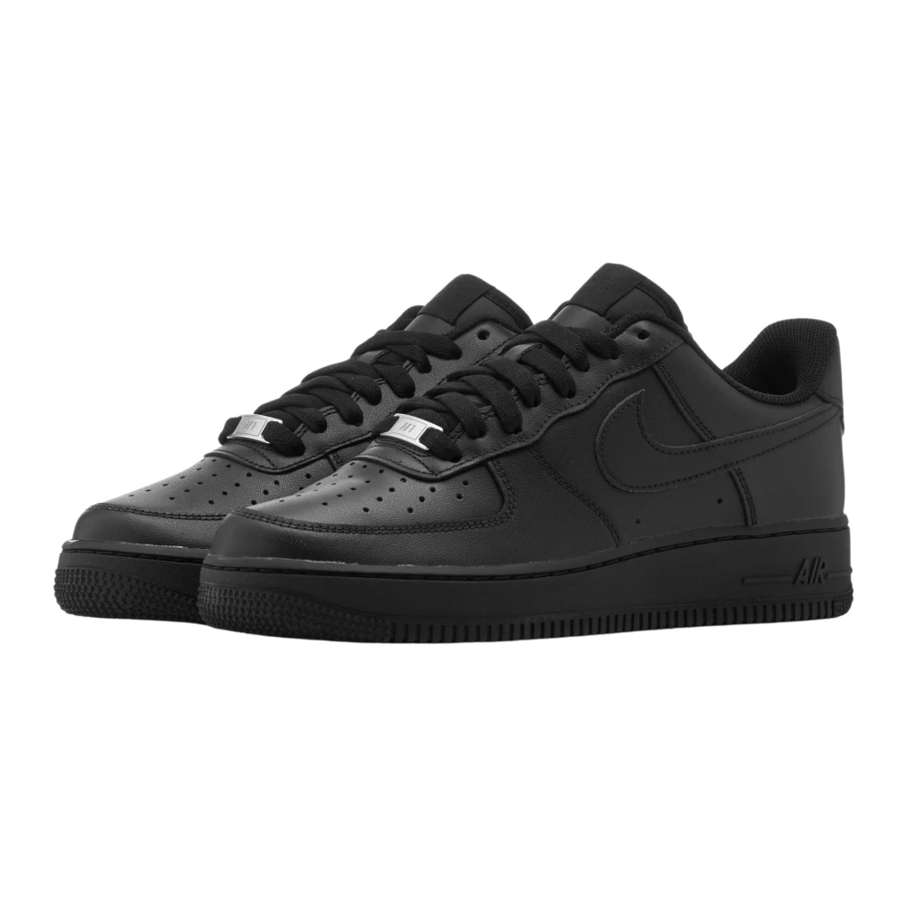 Nike Black Air Force 1 '07 - Female - Skateboarding - 6 Uk - Sport