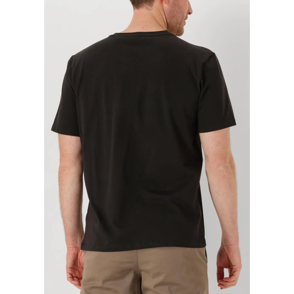 Scotch & Soda Logo T-shirt voor heren Black Heren