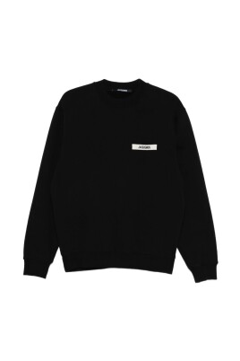sweatshirt-nero-elegant-pour-homme