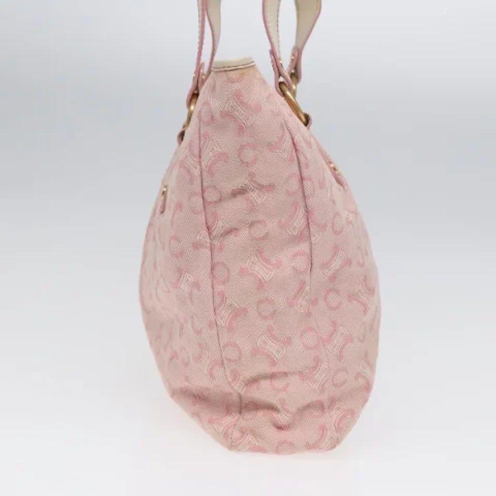 Celine Vintage Pre-owned Canvas celine-bags Pink Dames