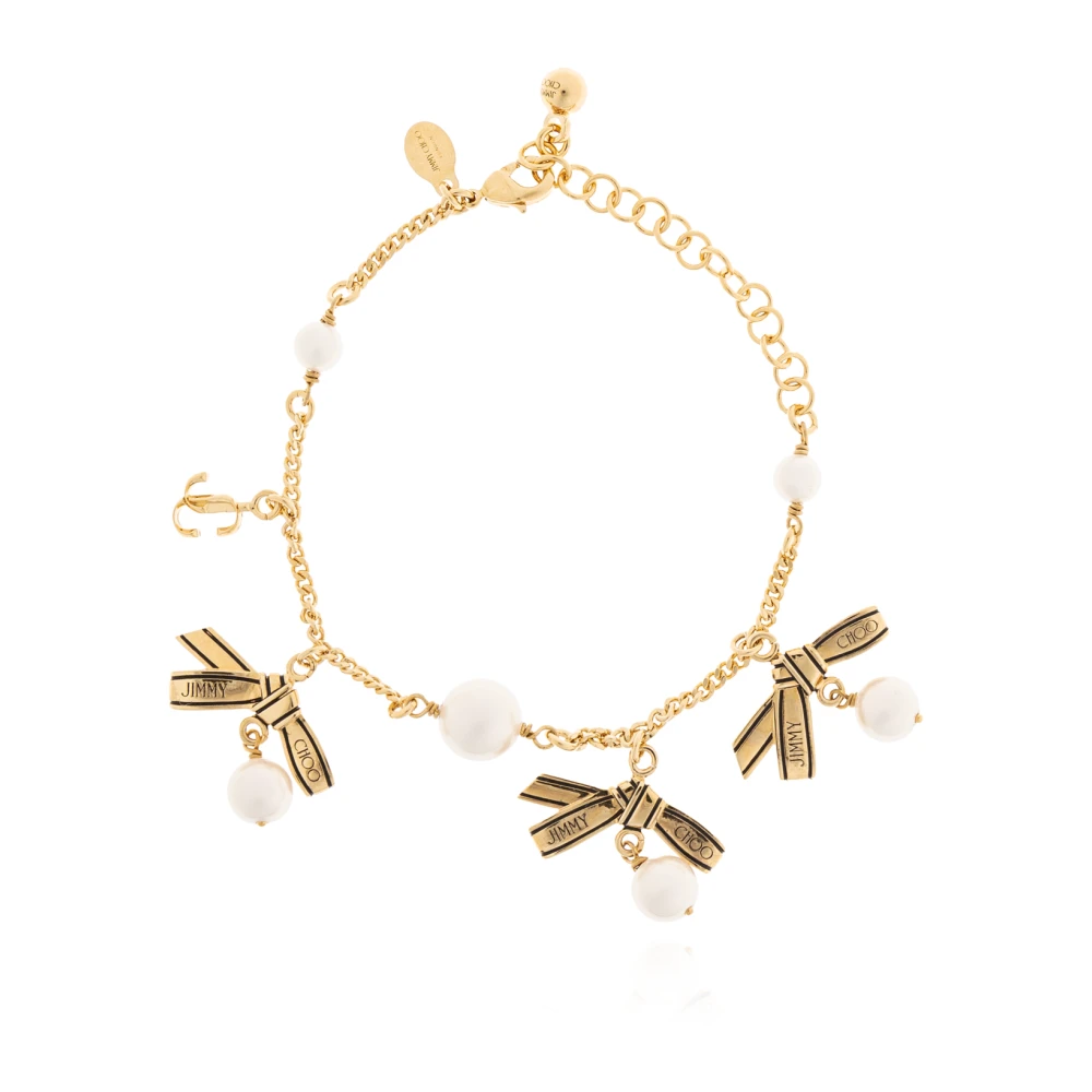 Jimmy Choo Women's Yellow Bracelets, One Size, Bracelet With Charms