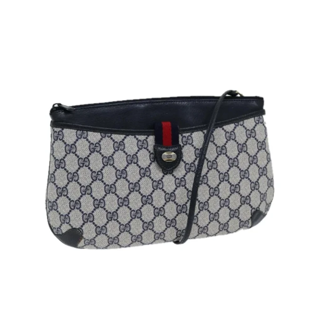 Gucci Vintage Pre-owned Plastic gucci-bags Beige Dames