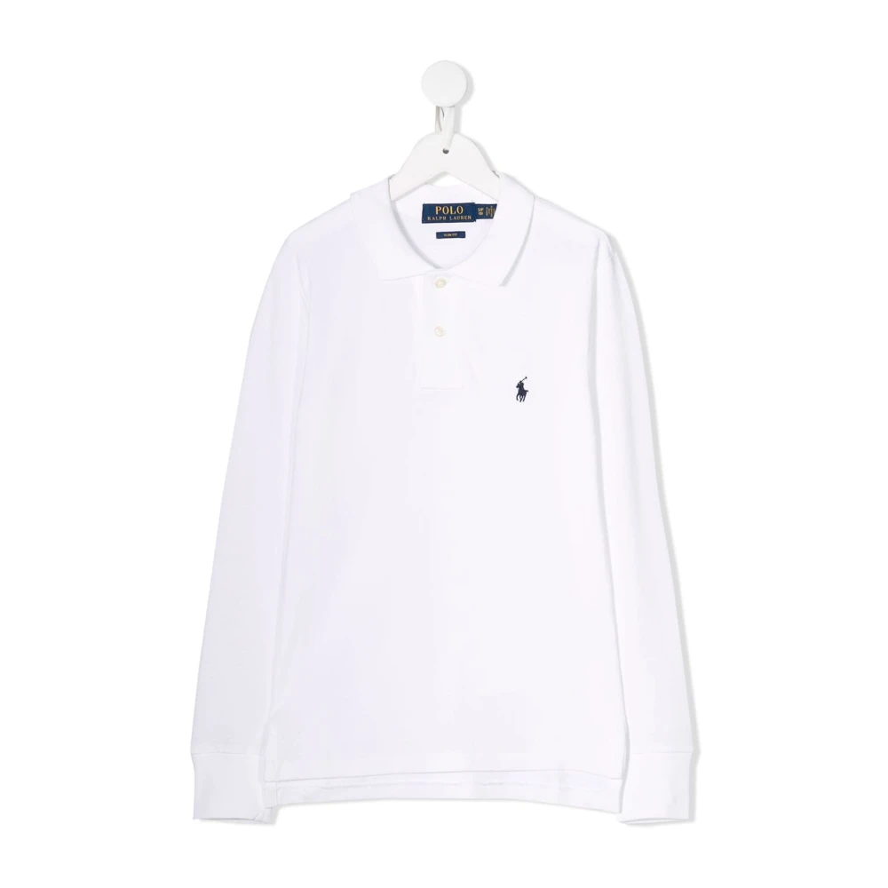 Polo Ralph Lauren Vita T-shirts och Polos med Pony White, Pojke