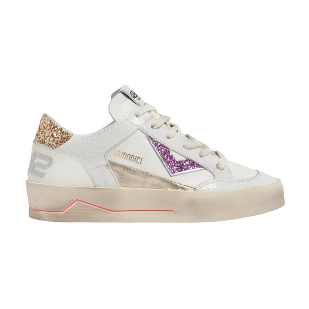 4B12 Witte Dames Sneaker Kyle Lijn Dames Schoenen