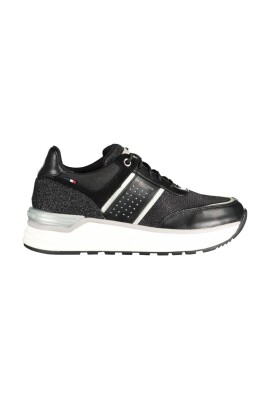 black-polyester-sneaker-with-contrasting-details