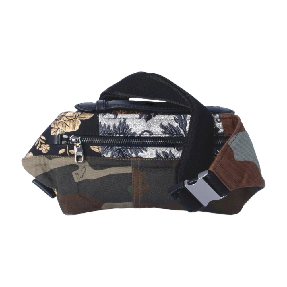 Dolce & Gabbana Heren Camouflage Kleine Stoffen Tas Multicolor Heren