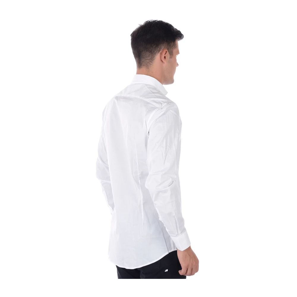 Daniele Alessandrini Klassiek Overhemd White Heren