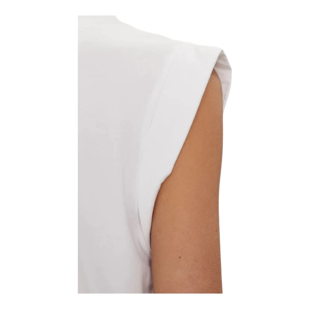 Liu Jo Mouwloze Top White Dames
