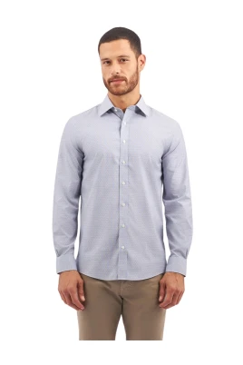 Slim Fit Non-Iron Cotton Shirt med Ainsley-krage