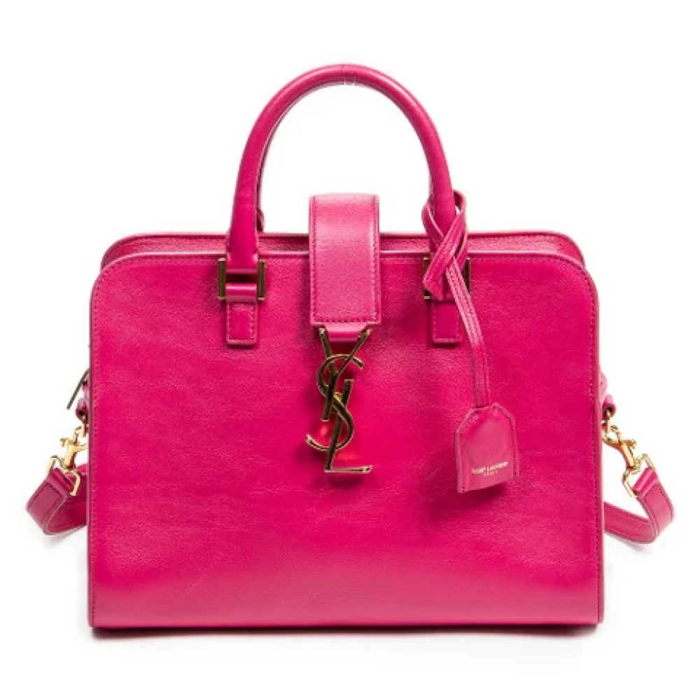 Saint Laurent Vintage Tweedehands handtassen Pink Dames