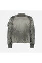 ribbed-collar-nylon-jacket-with-metal-buckles