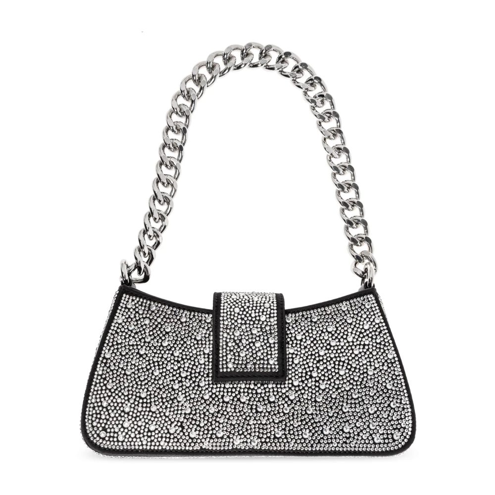 Misbhv Handtas Crystal Mini Gray Dames