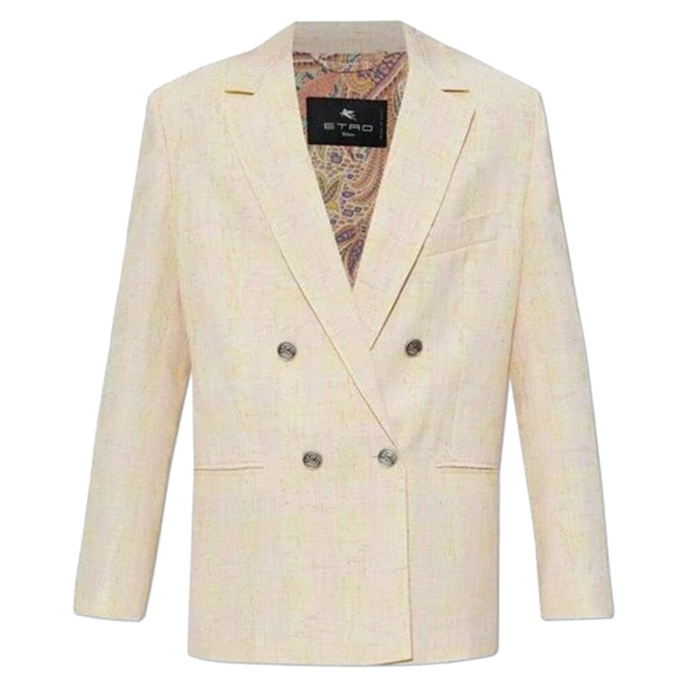 【関税&送料込】Etro Blazer ETRO paisley-print Velvet Blazer | Blue | FARFETCH JO