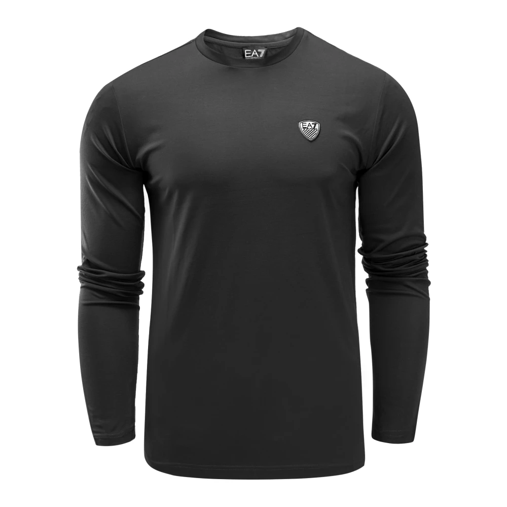 Emporio Armani EA7 Heren Longsleeve 8Npt17-Pjrgz-1200 Black Heren