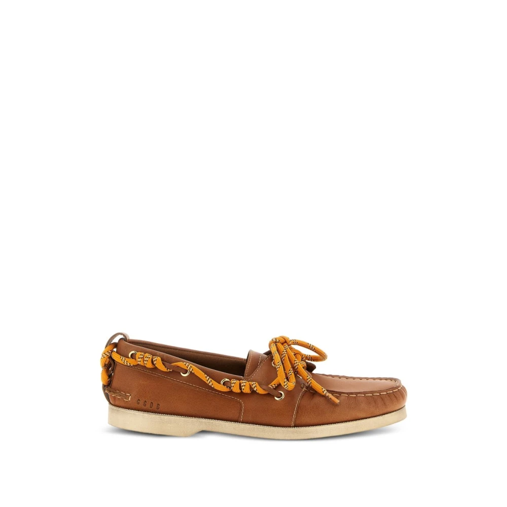Golden Goose Men's Brown Cruise Loafer - Boat Shoes - 10 Uk - Shoes