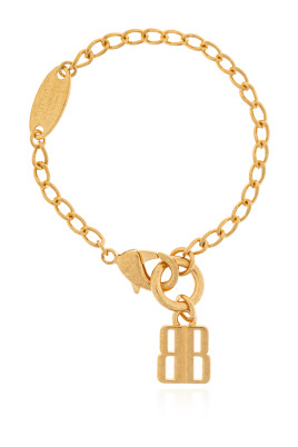 bracelet-with-a-logo-shaped-pendant