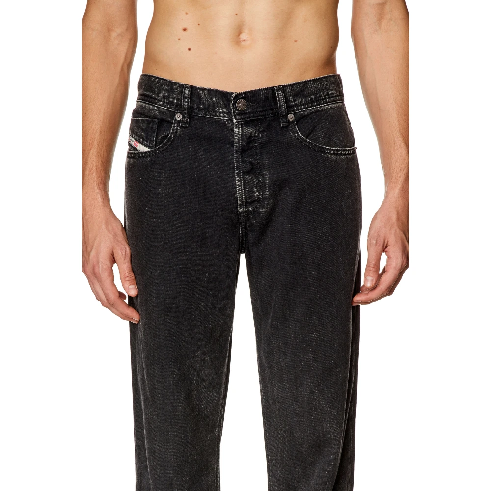 Diesel Tapered Jeans 2023 D-Finitive Black Heren