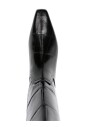 bottes-style-country-noires-en-cuir-croco-embosse