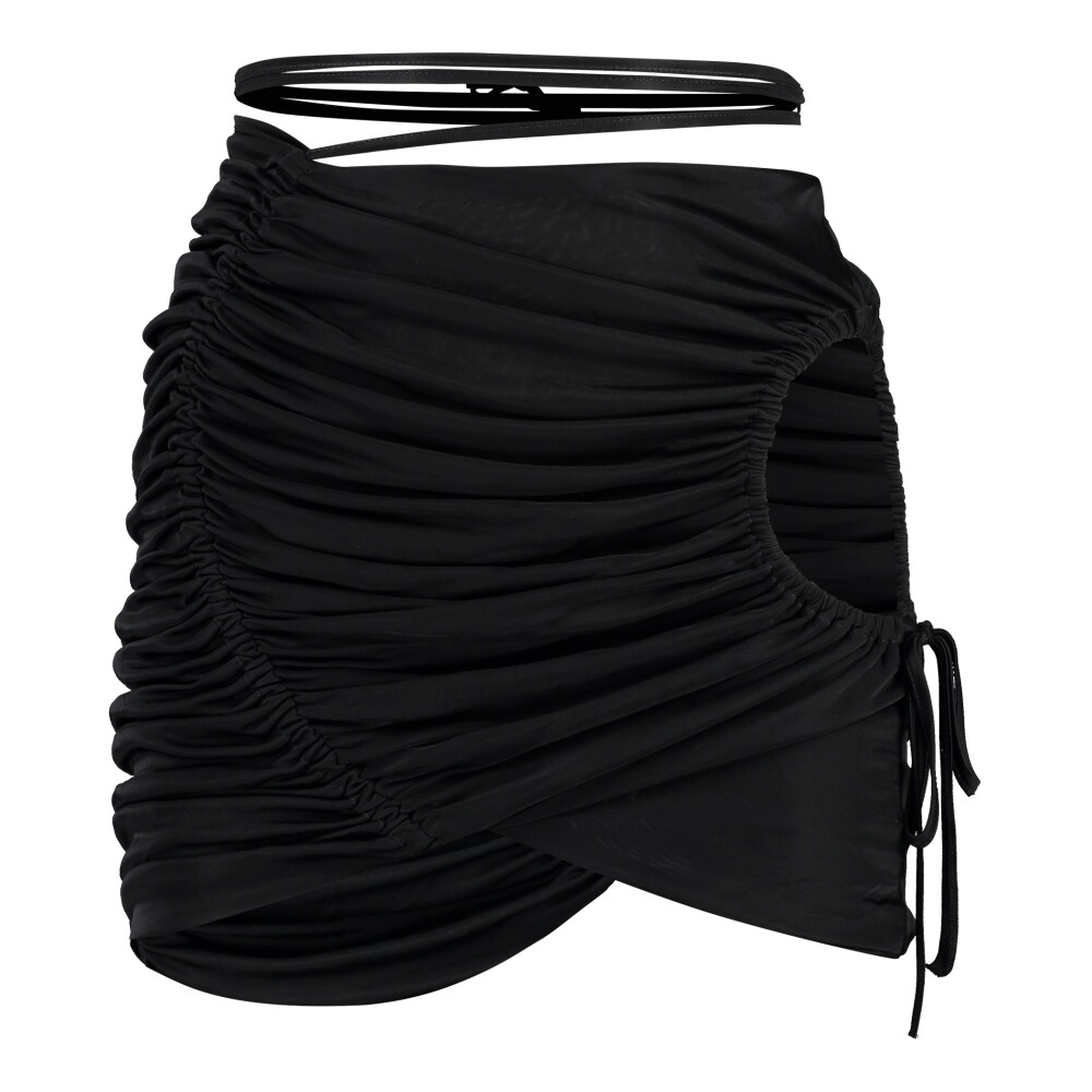 スカート ANDREADAMO Andrea Adamo Skirts Black ANDREĀDAMO | Black Women's Mini Skirt | YOOX