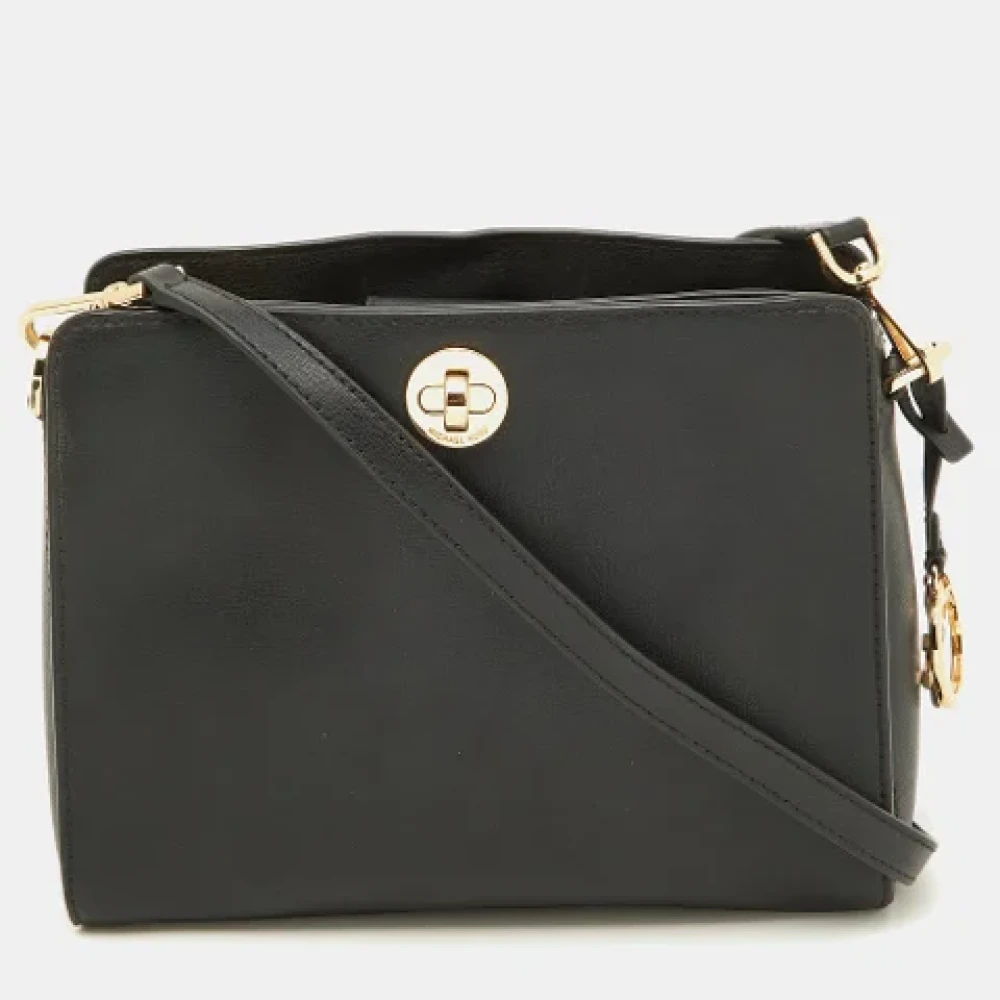 Michael Kors Pre-owned Leather shoulder-bags Black Dames