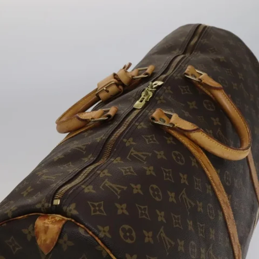Louis Vuitton Vintage Pre-owned Canvas travel-bags Brown Dames