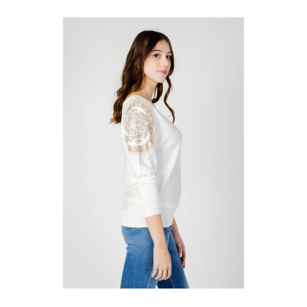 Guess Viscose Top White Dames